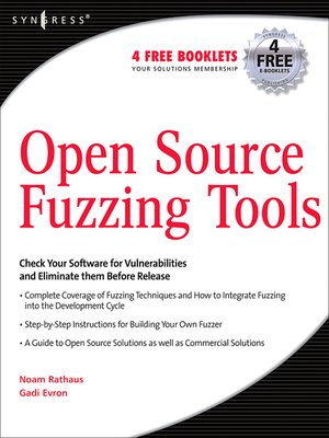 cover image of Open Source Fuzzing Tools